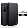 Qiali Leather Magnetic Flip Case for Samsung Galaxy S26 Ultra, Cowhide Protective Cover