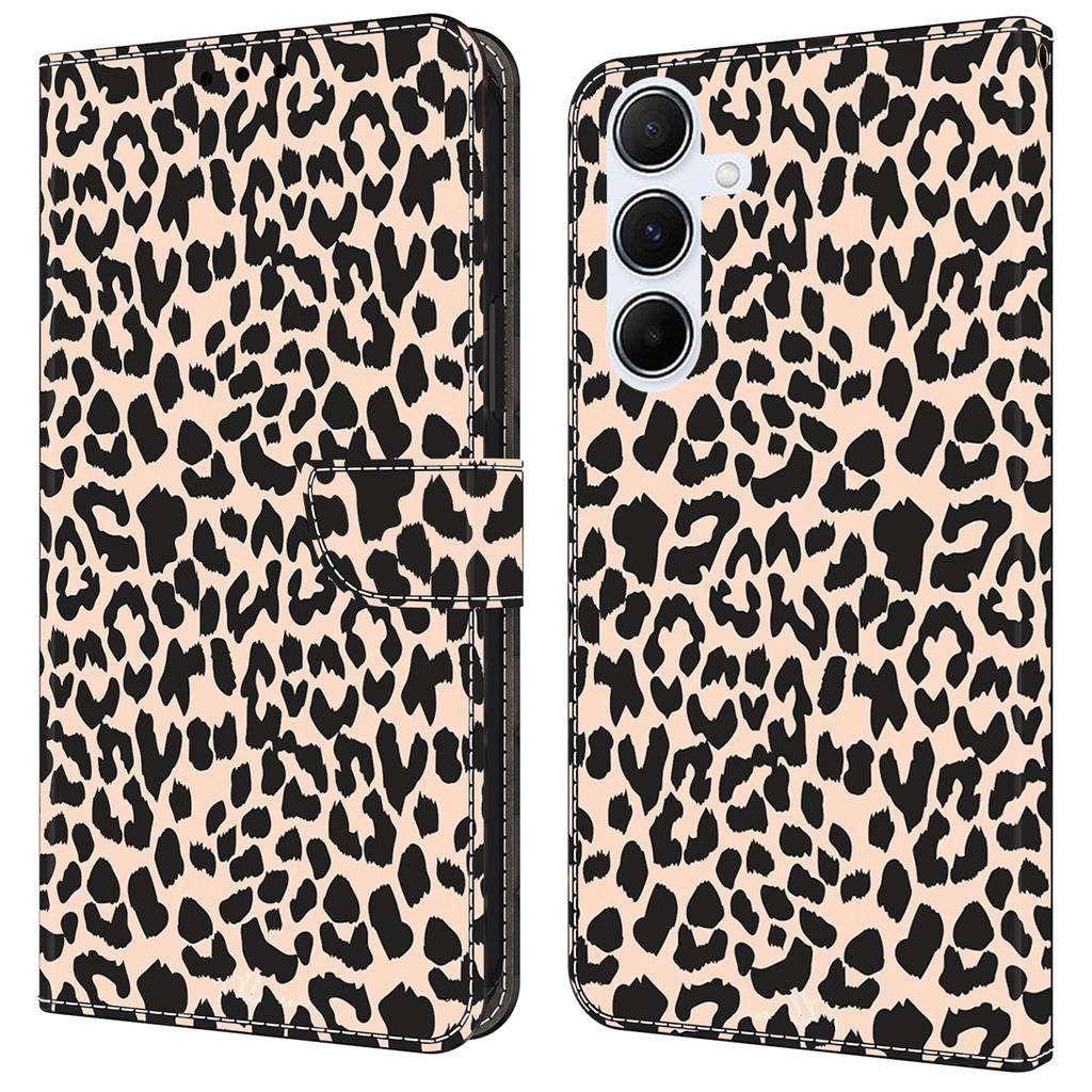 For Samsung Galaxy A05s 4G Case Pattern Printed Protective Cover TPU+PU Leather Flip Phone Case