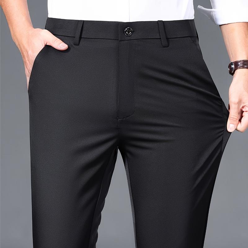 Men'S Professional Business  Pants,  Formal Pants, Casual Trousers, Loose And Versatile Casual Straight-Leg Suit Pants for Office Workers