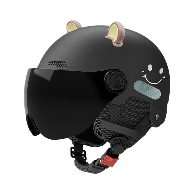 Electric Vehicle Helmet Unisex Summer Sun Protection Four Seasons Universal Windproof Breathable Safety Half Helmet