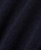 BLOND9 Shawl Collar Coloration Knit Zip-Up_Navy