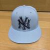 Used New Era 59FIFTY Cracked New York Yankees Gray