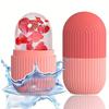 Vassoi per cubetti di ghiaccio in silicone Beauty Lifting Ice Ball Massaggiatore viso Contouring Eye Roller Trattamento viso Ridurre l'acne Strumento per la cura della pelle