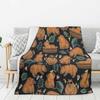 Capybara Throw Blanket X Fuzzy Soft Cozy Capybaras Blankets Soft Throws Warm Lightweight Plush Fleece Throw Blanket