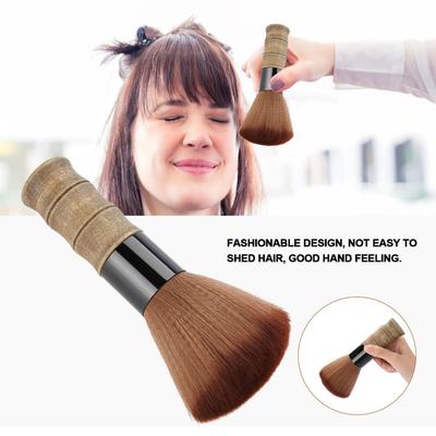 Professional Barber Face Duster Soft Nylon Fiber Hair Salon Brush Hair Styling Brush  Salon Use
