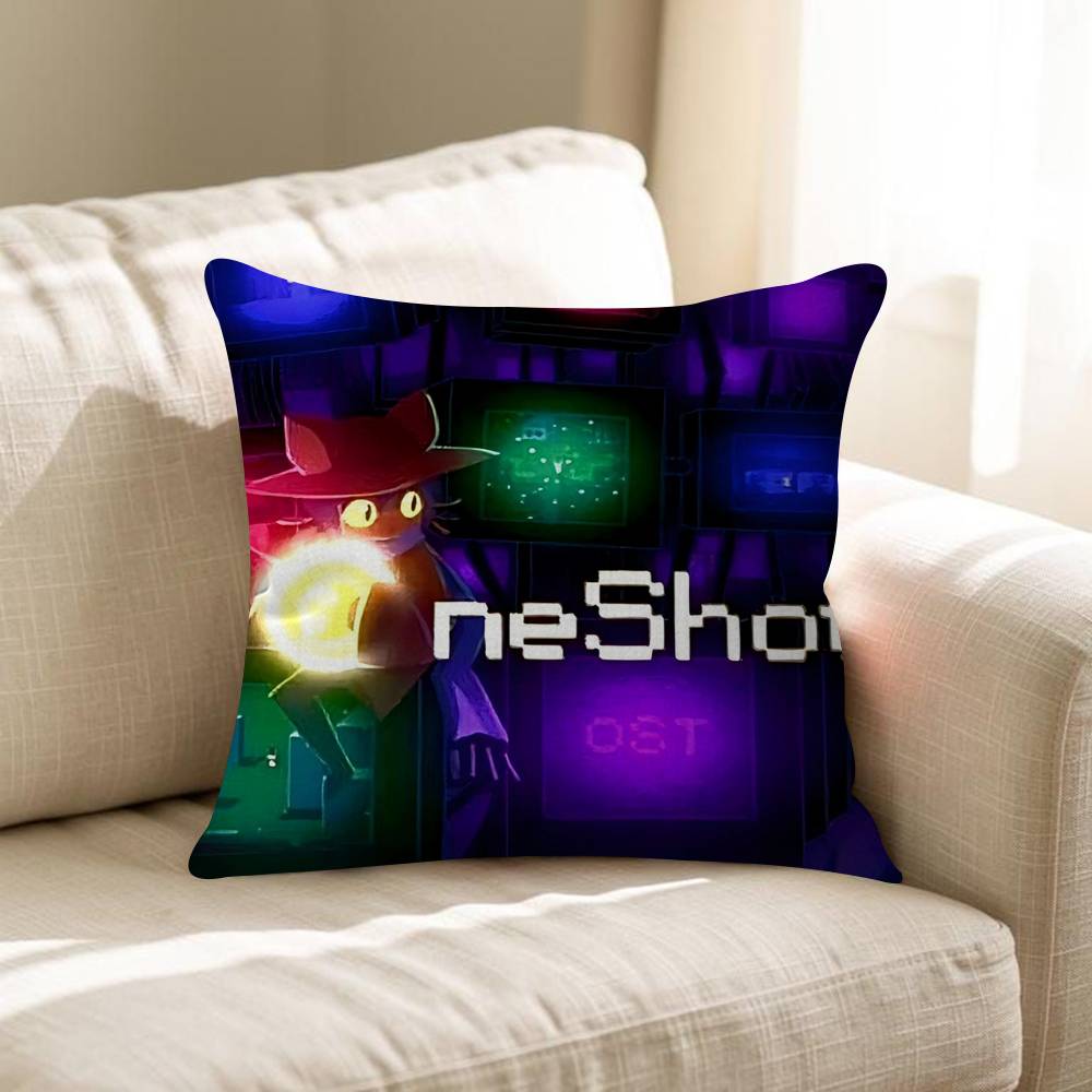 OOneshot Niko Pillow Gift Home Office Decoration Bedroom Sofa Car Cushion Cover Case 45x45