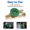Xiaomi Universal Brass Car Battery Disconnect Switch Quick Release/Cut-off Isolator with Knob Anti-Leakage Battery Terminal for 12V/24V