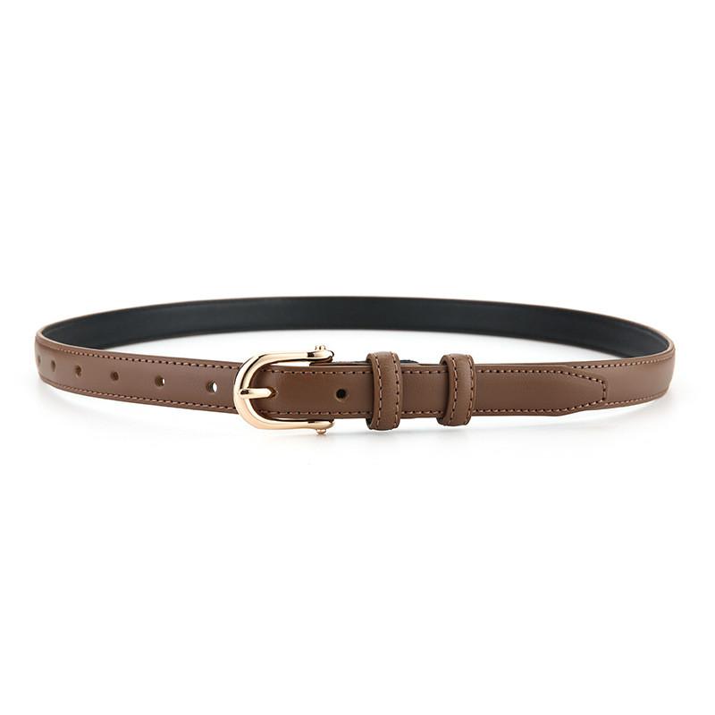Womens Leather Belt Fashion Casual Elegant Genuine Leather For Office And Daily Wear