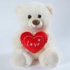 Bear Heart Love Plush Toys Animal Stuffed Dolls Room Decorations Kids Gifts