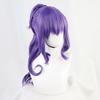 Asahina Mafuyu Cosplay Wig Purple Long Curly Temples Ponytail Heat Resistant Hair Role Play Vtuber Wigs