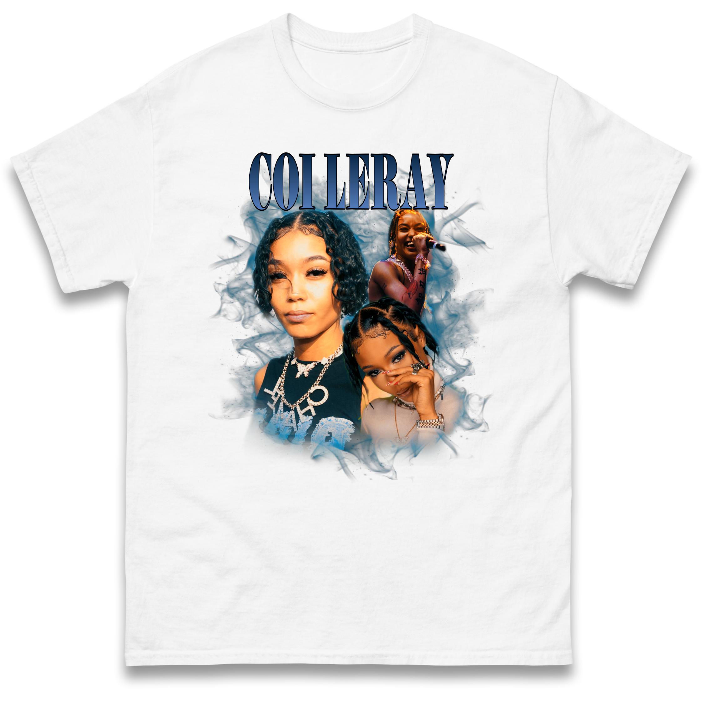 

Coi Leray T-Shirt Tshirt Mens Womens Tops Unisex Tees 100% Cotton XL