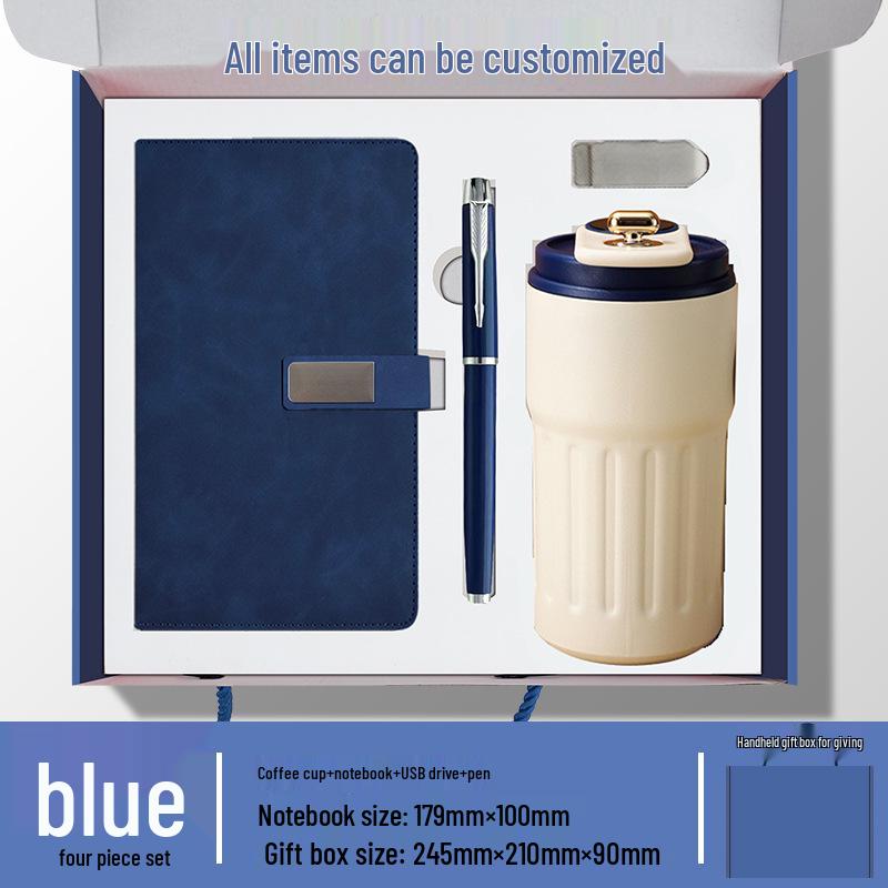 Custom Brass Bookmark Set - Premium Corporate Meeting Gift with Logo