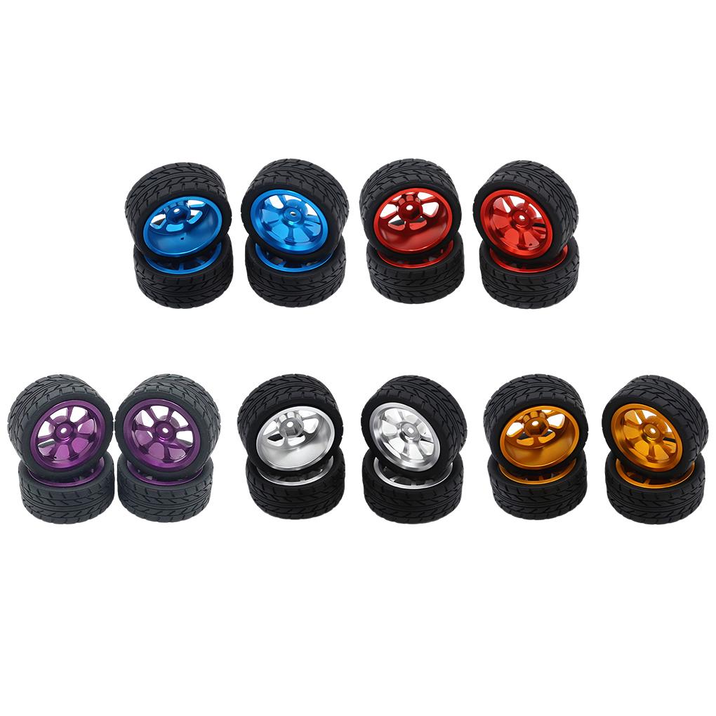 RCGOFOLLOW Wheel Rims Tyre RC Car Part Wear-resistant Rc Wheel Rims Tyre For 1/14 144001 On-Road Vehicles RC Upgrade Part