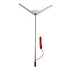 Lake Weed Cutter, Pond Aquatic Plant Cutting Tool with 0.94 m Max. Cut Width, Sharp and Heavy-Duty Steel Blades, Pond Rake with 9 m Throw Rope, for