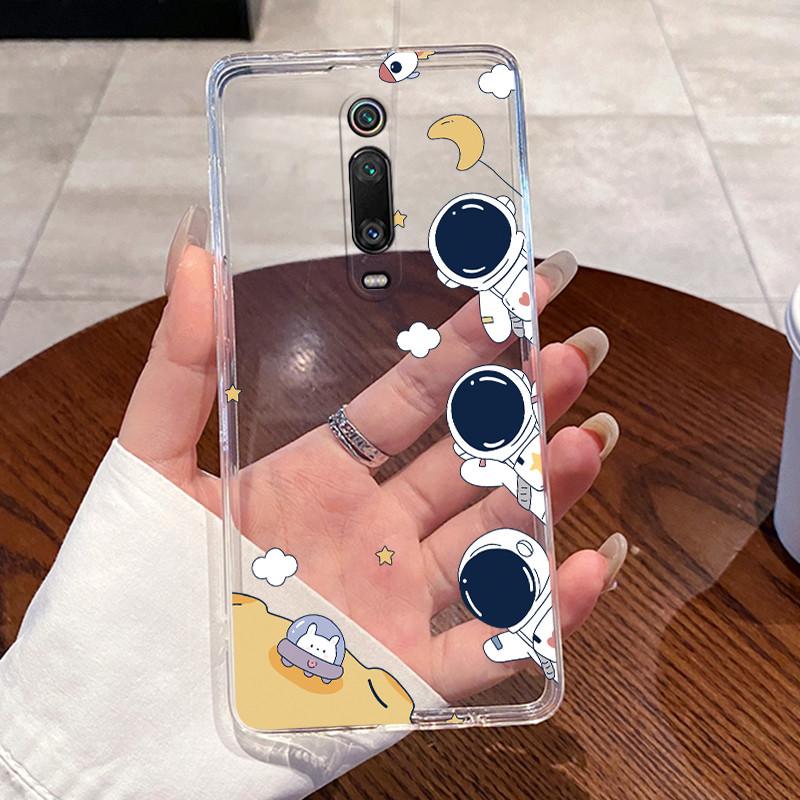 Casing For Xiaomi Mi 9T Pro Mi9T Fundas For Poco F2 / Redmi K20 Pro Clear Silicone Soft TPU Back Cover Cute Cat Protective Case