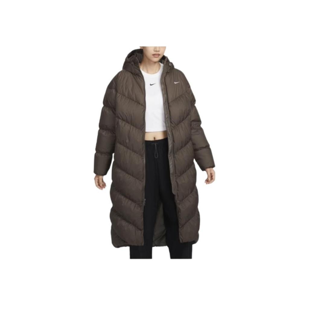 New Nike SportswearStorm-FIT Windrunner Down Jacket Women's Stone Gray HF7894-004