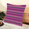 Geometric Patterns Cushion Cover Soft Short Plush Pillow Cover Smooth Cozy Texture Aesthetic Cushion Case Home Decor