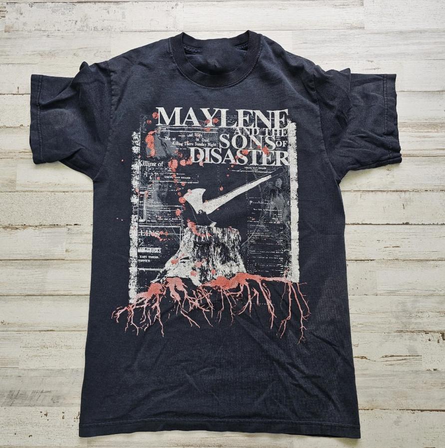 Vintage Maylene And The Sons Of Disaster Tee Cotton Unisex Shirt EG395 XL
