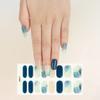 Gel Nail Art Full Stickers 16-finger Light Therapy Semi-curing Baking Lamp Nail Stickers Harden, Last Long, Are Waterproof and Whiten