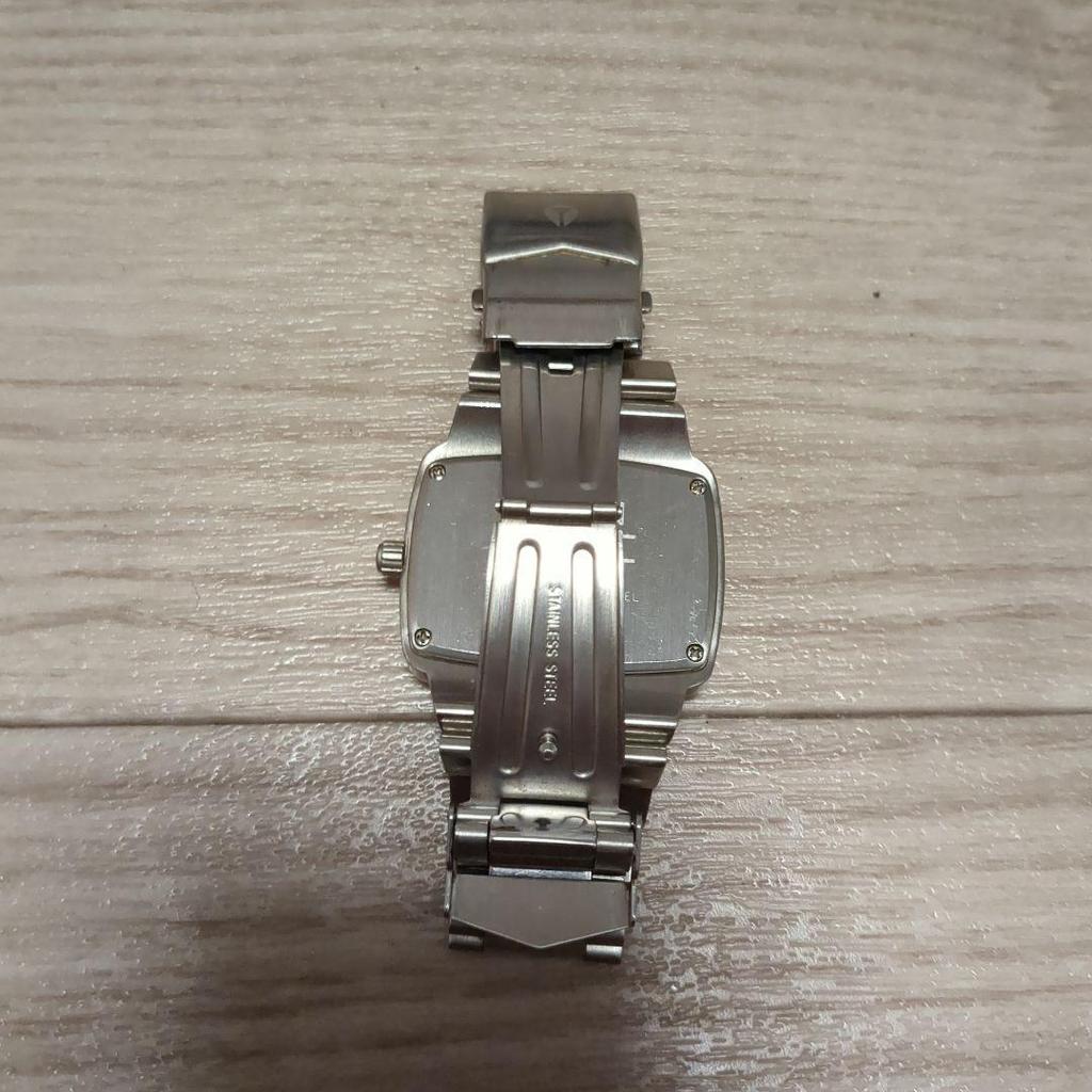 Used NIXON Quartz Watch Silver Color