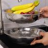 3Pcs/Set with Grater Cover Drain Wash Vegetables Basin 3-in-1 Vegetable Grater Grater Drainer