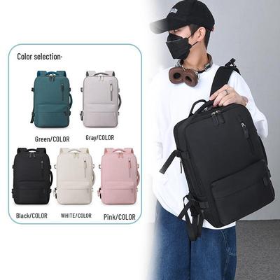 Expandable Large Capacity Backpack for Students and Commuters - Suitable for Travel, Laptops, and Daily Use