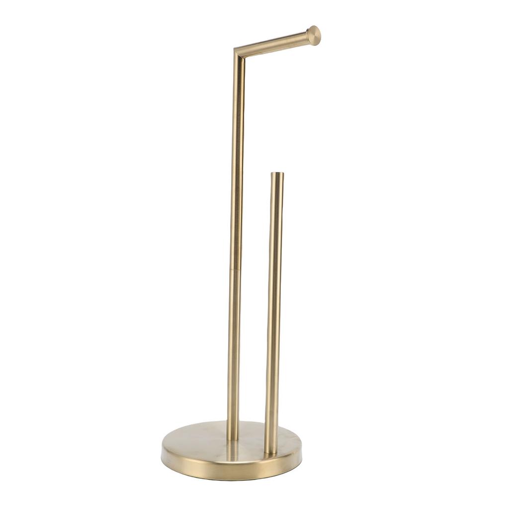 Toilet Paper Holder Stand Modern Intergrated Space Saving Home Kitchen Bathroom Roll Paper Supplies