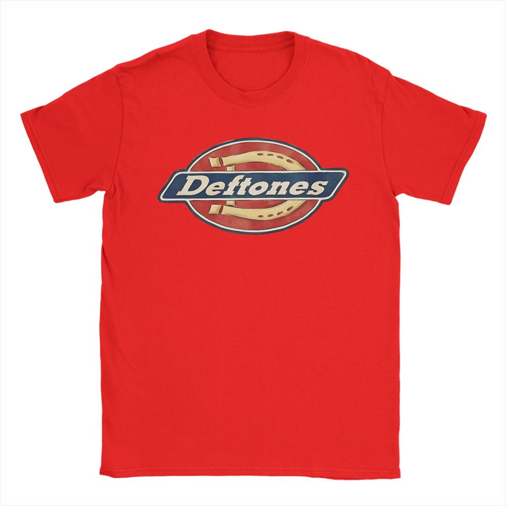 Deftones Parody Drawing TShirt Harajuku TShirts ShortSleeved Streetwear Tshirt Beach Cotton Oversize Top Tees