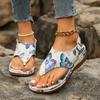 Fashion 2025 Hot Sale Shoes Female Buckle Women's Sandals Summer Mixed Colors Outdoor Casual Beach Wedge Sandals Large Size 43