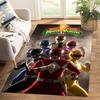 Super Sentai Print Rug, Bedroom, Living Room, Bathroom Mat, Non-slip and Stain-resistant Home Decor.