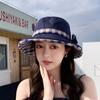 Cotton Summer Sun Hat With Wide Brim And Adjustable Fit For Outdoor Travel And Sun Protection