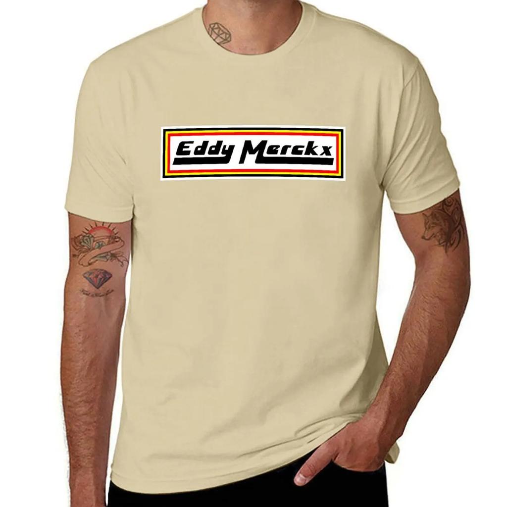 Eddy Merckx Belgium T-Shirt Cute Tops Customs Mens T Shirt Graphic