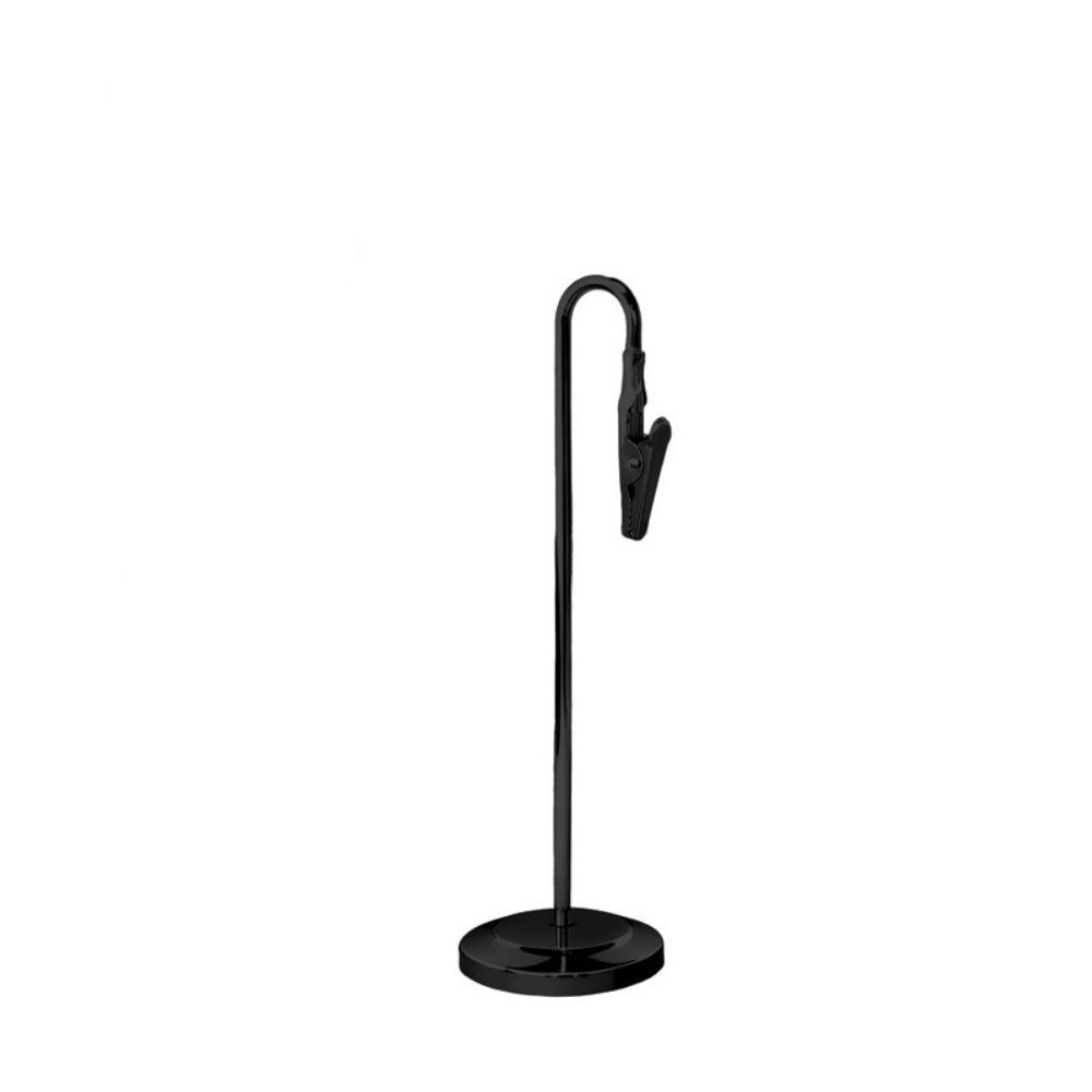 Sturdy Construction Memo Clip Holder Metallic Photo Clip Stand Wedding Supplies