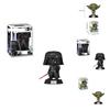 3.9in Funko Pop Star Wars Darth Vader Master Yoda Figures Toy Kids Gift Decor