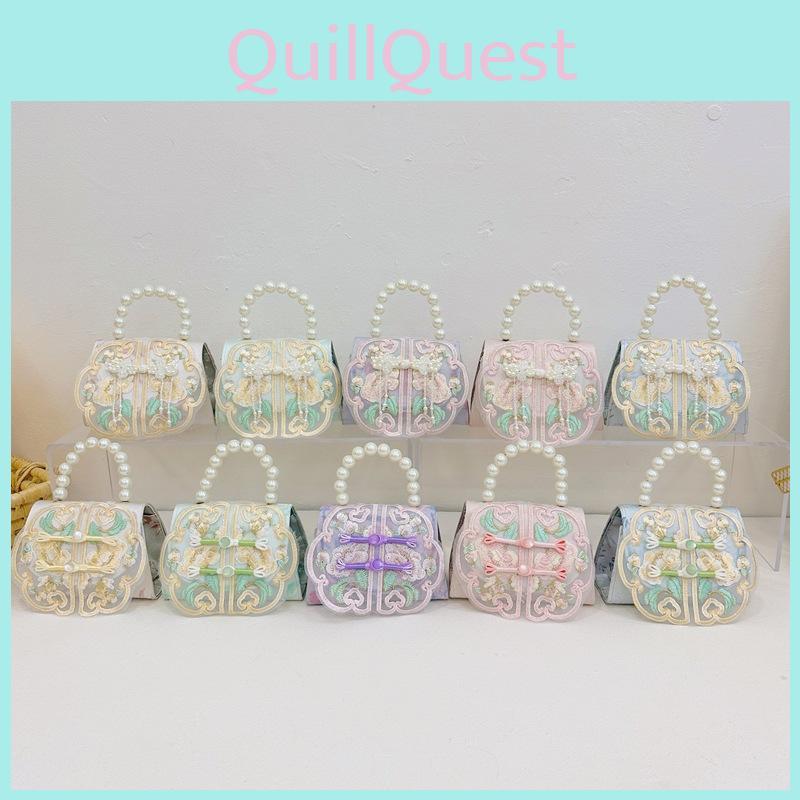 Decoration Cute Pearl Children Crossbody Bag With Chain Suitable Daily For