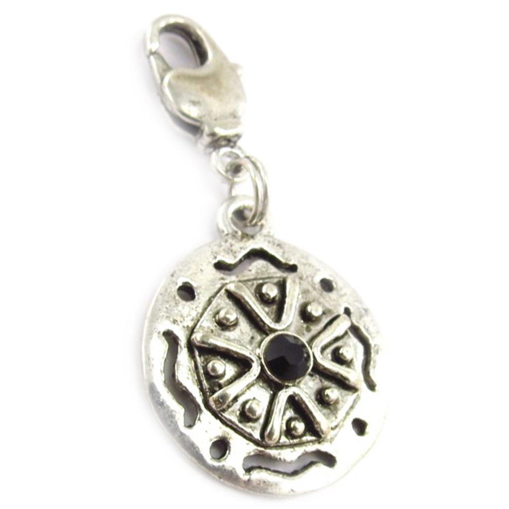 Les Trésors De Lily [D9769] - Silver Abstract 'Lily Pop' Mesh