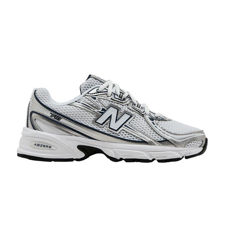 

New Balance 740 Big Kid темно-синие белые детские кроссовки GR740WN 38