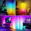 Wow, Colorful Bluetooth Floor Lamp for Living Room or Bedroom with Remote-Controlled Music Atmosphere, Nordic Corner Lamp.