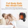 Heater Electric Heater Portable Plug In Wall Desktop Room Heating Stove Household Radiator Remote Warmer Machine 600W Heated