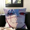 Bunny Iglesias Manga  Square Double-Sided printed Pillow Case Bedroom Bedside Pillow Sofa Cushion Cover