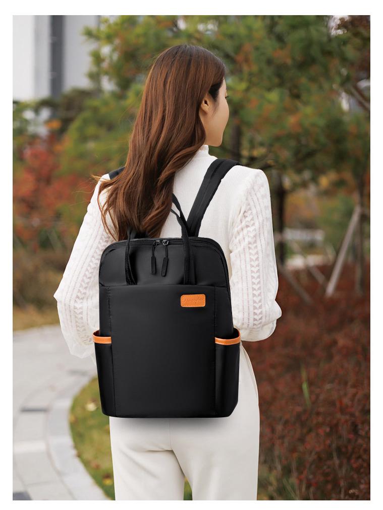 Damenmode Laptop-Rucksack - Große Kapazität, Multifunktionale Oxford-Stoff Schul- und Reisetasche