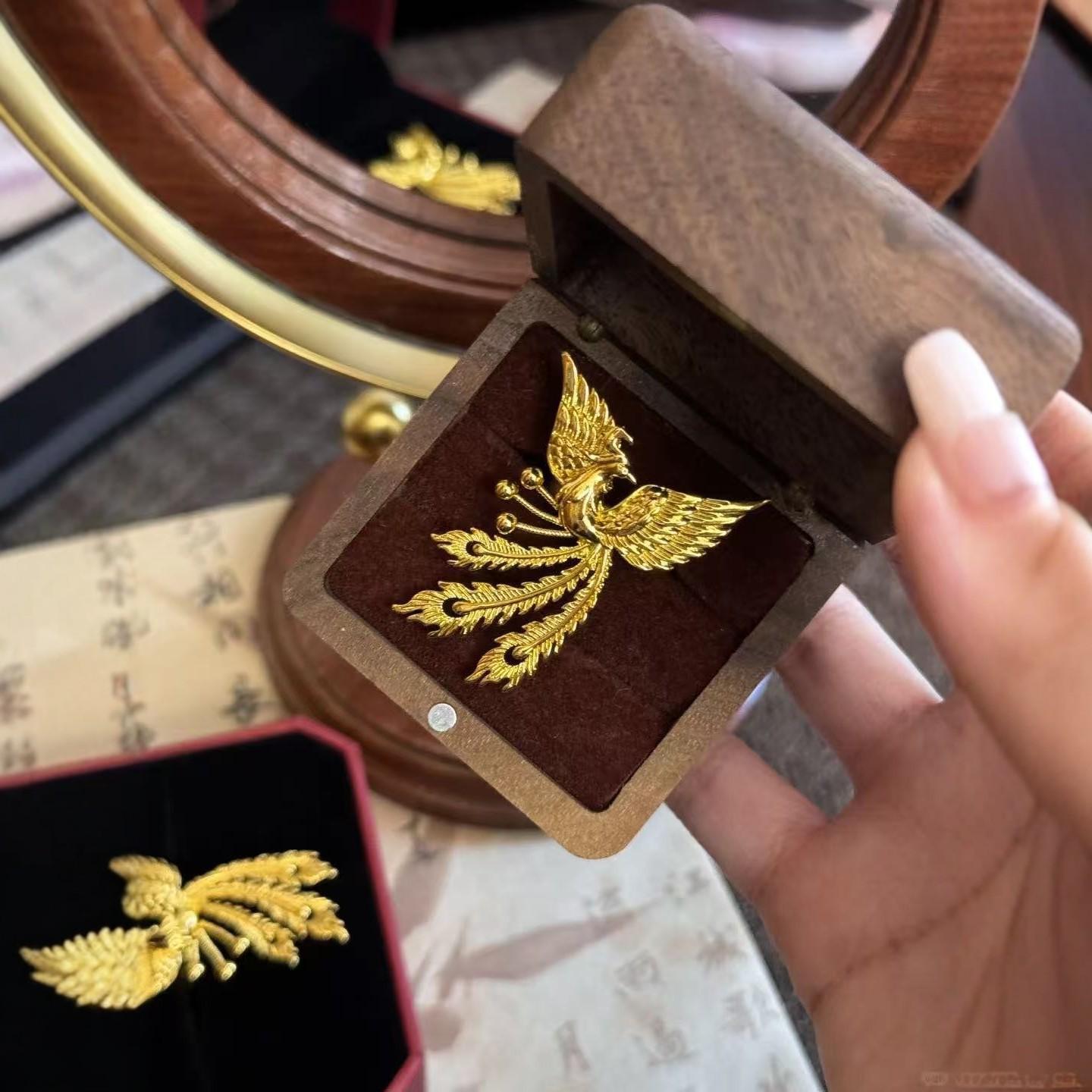 

Элегантное свадебное кольцо-ожерелье с фениксом: Регулируемый, Изысканный, Роскошный Дизайн