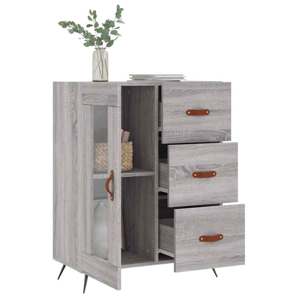 Sideboard Gray Sonoma 69.5 x 34 x 90 cm Particleboard