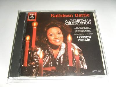 CD KATHLEEN BATTLE  Kathleen Battle Sings Christmas Car CC333617 Japan Classical Used