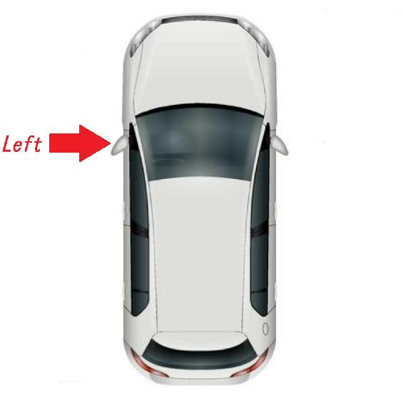 Car Accessory Fog Light Cover Lamp Frame Grille Car Accessories For Volkswagen VW Touareg 2008 2009 2010