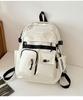 Schoolbag Japanese niche schoolbag female high school college bag simple and versatile large-capacity backpack computer backpack male