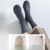 Cotton Spring and Autumn Pure Cotton Men's Socks, Men's Mid-leg Cotton Socks, Business Anti-odor, Sweat-absorbing, Antibacterial, Solid Color