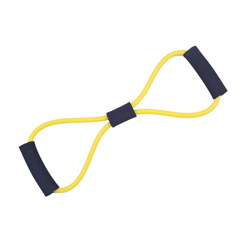 8 Shape Resistance Rope Chest Expanding  Bands Yoga Rubber Resistance Bands Elastic Bands