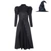 Movie Wicked Elphaba Thropp Cosplay Costume Glinda Black Witch Dress Hat Uniform Wicked Witch Of The West Halloween Party Women