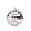Reflective Glass Rotating Mirror Ball For Disco DJ Mirror Reflection Glass Ball Light For Christmas Party 8D
